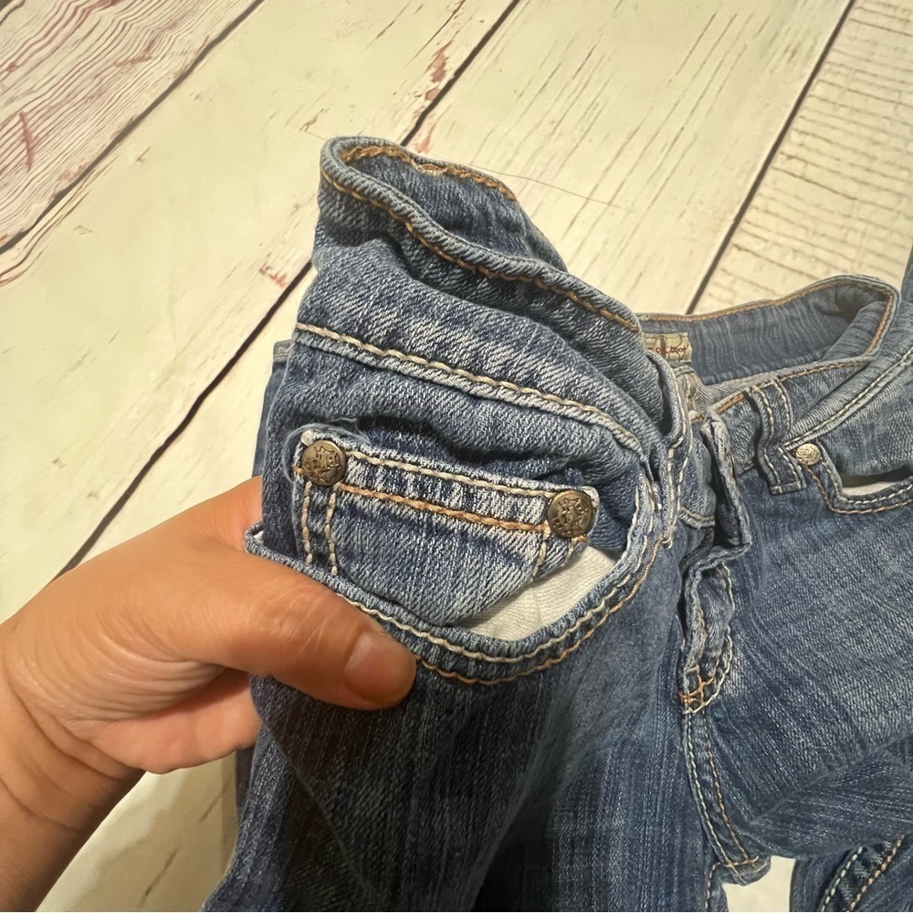 BKE DENIM “culture boot” jeans y2k vintage size 27x33.5 GUC - Picture 8 of 12